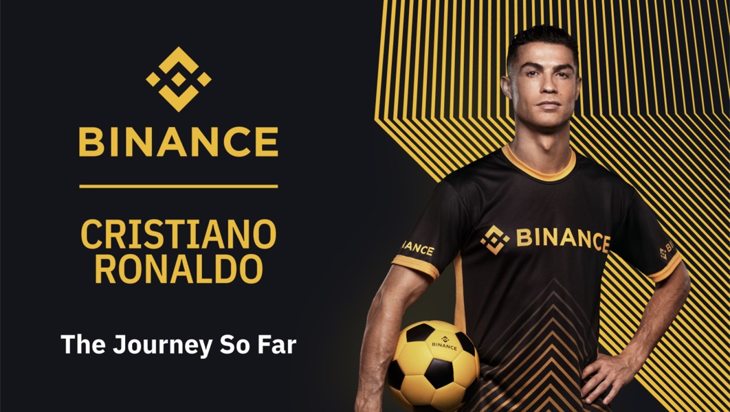 Cristiano Ronaldo x Binance partnership